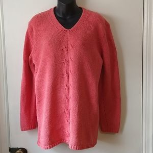 LL Bean Silk Blend Pullover Sweater